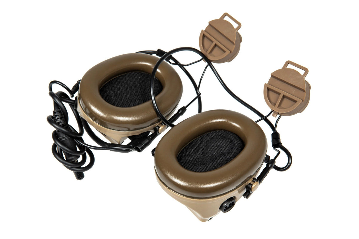 Z154 CIII Headset with Adapter for FAST Helmets - Dark Earth