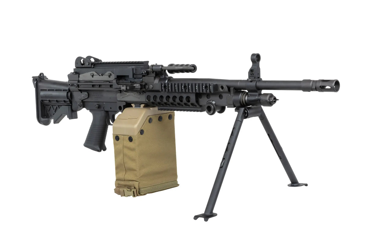 airsoft Vega Force Company MK48 MOD1 Tactical Machine Gun Black