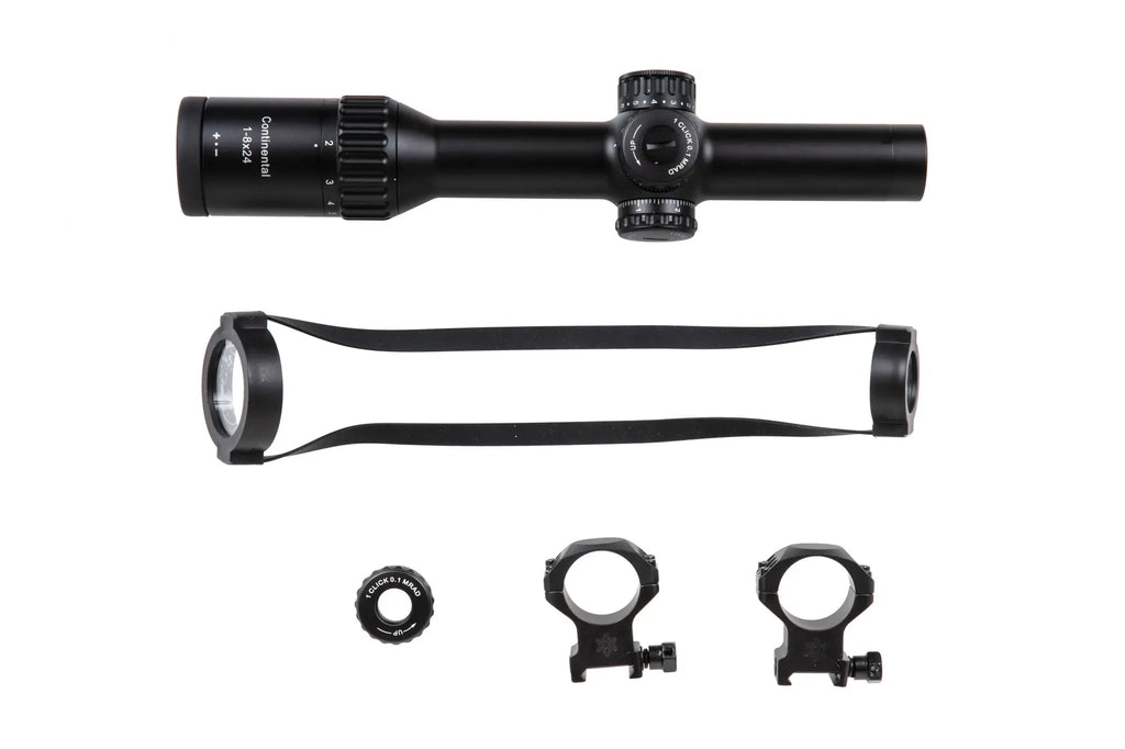 Vector Optics Continental X8 1-8x24 ED Tactical riflescope Black