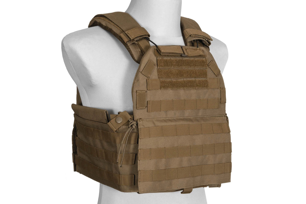 Quick Release Tactical Plate Carrier - tan