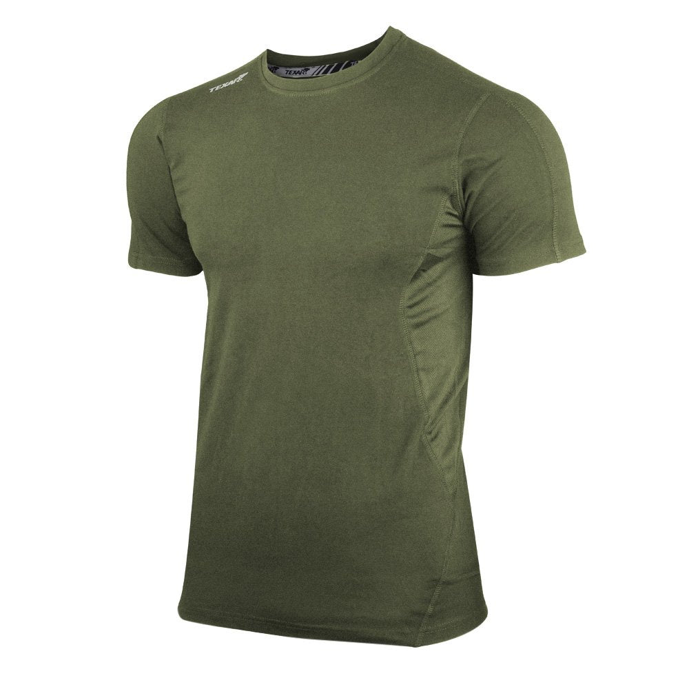 Texar - T-shirt Thermal Base Layer - Olive - 30-BSL-SH-OD