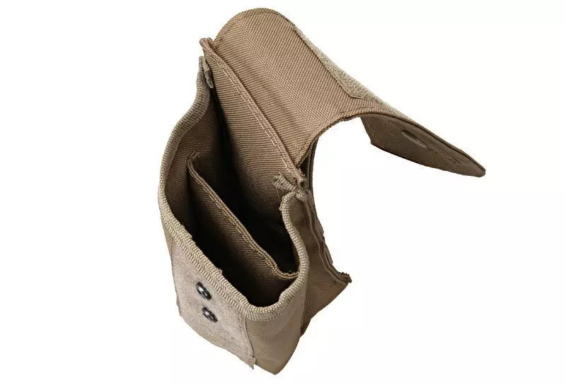 Single Pouch for 2 AK Magazines - Tan