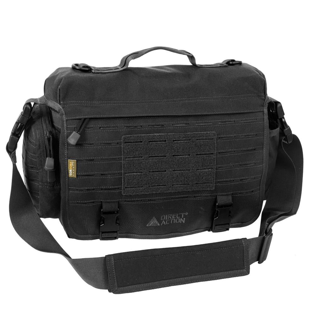 Direct Action® - Messenger Bag - Black- BG-MSGM-CD5-BLK