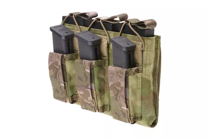 Triple Open Top Pouch for M4/M16 + Pistol Magazines - ATC FG
