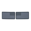 Helikon - PVC USA Flag Patch Large - 2 Pcs. - Gray - OD-FUL-RB-19