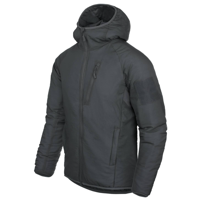 Helikon - Jacket Wolfhound Hoodie - Windpack Nylon - Shadow Grey - KU-WLH-NL-35