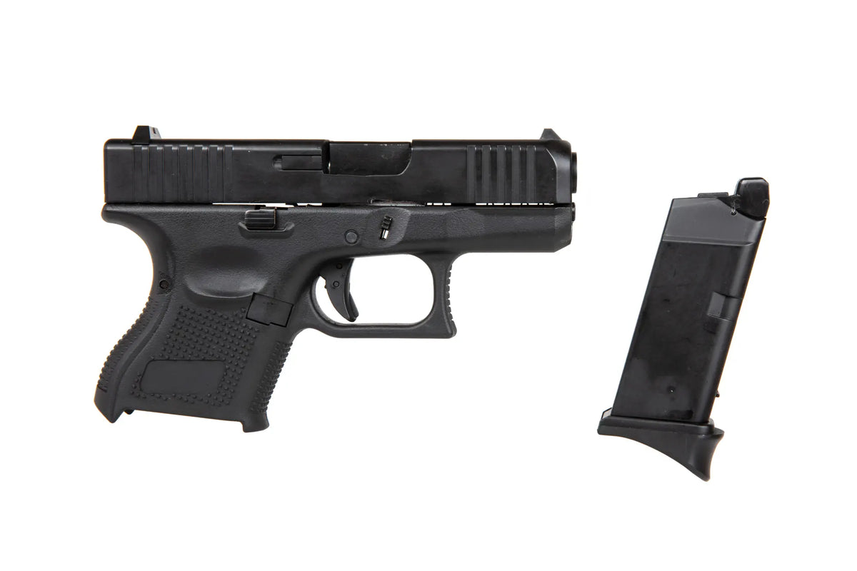 Gun replica 724B Full Auto (Green Gas) - Black