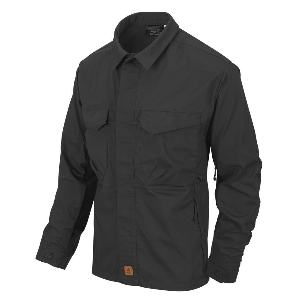 Helikon - Bushcraft Shirt Woodsman - DuraCanvas - Black - KO-WDN-DC-01