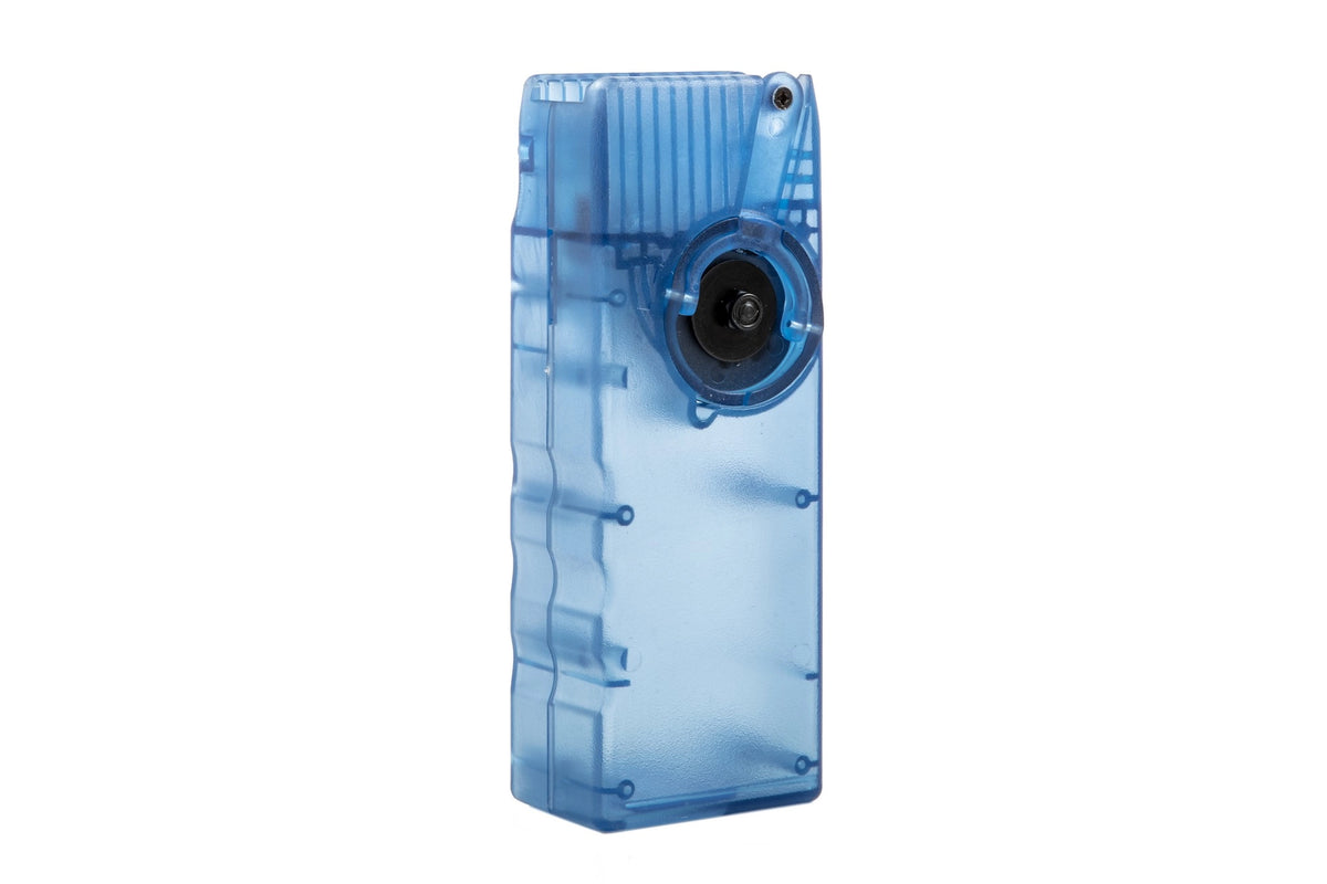 Speedloader with crank for M4/M16 magazines - Transparent Blue