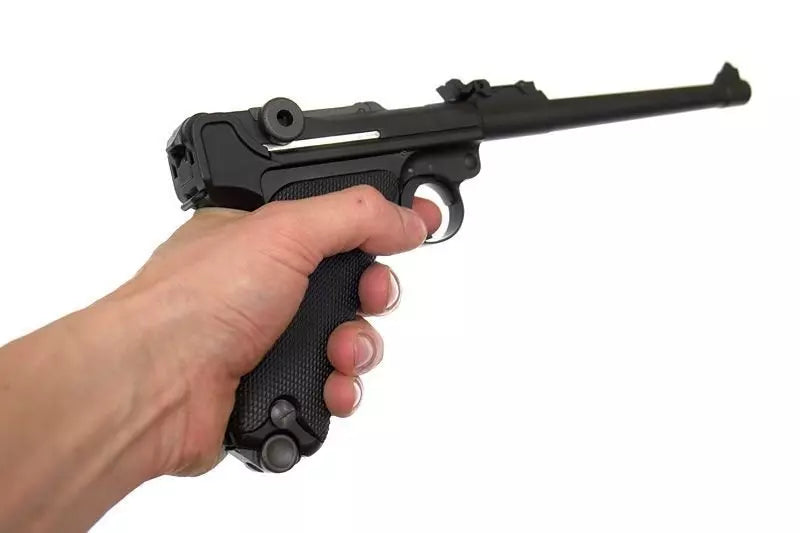Pistol 08 L Parabellum green gas pistol replica