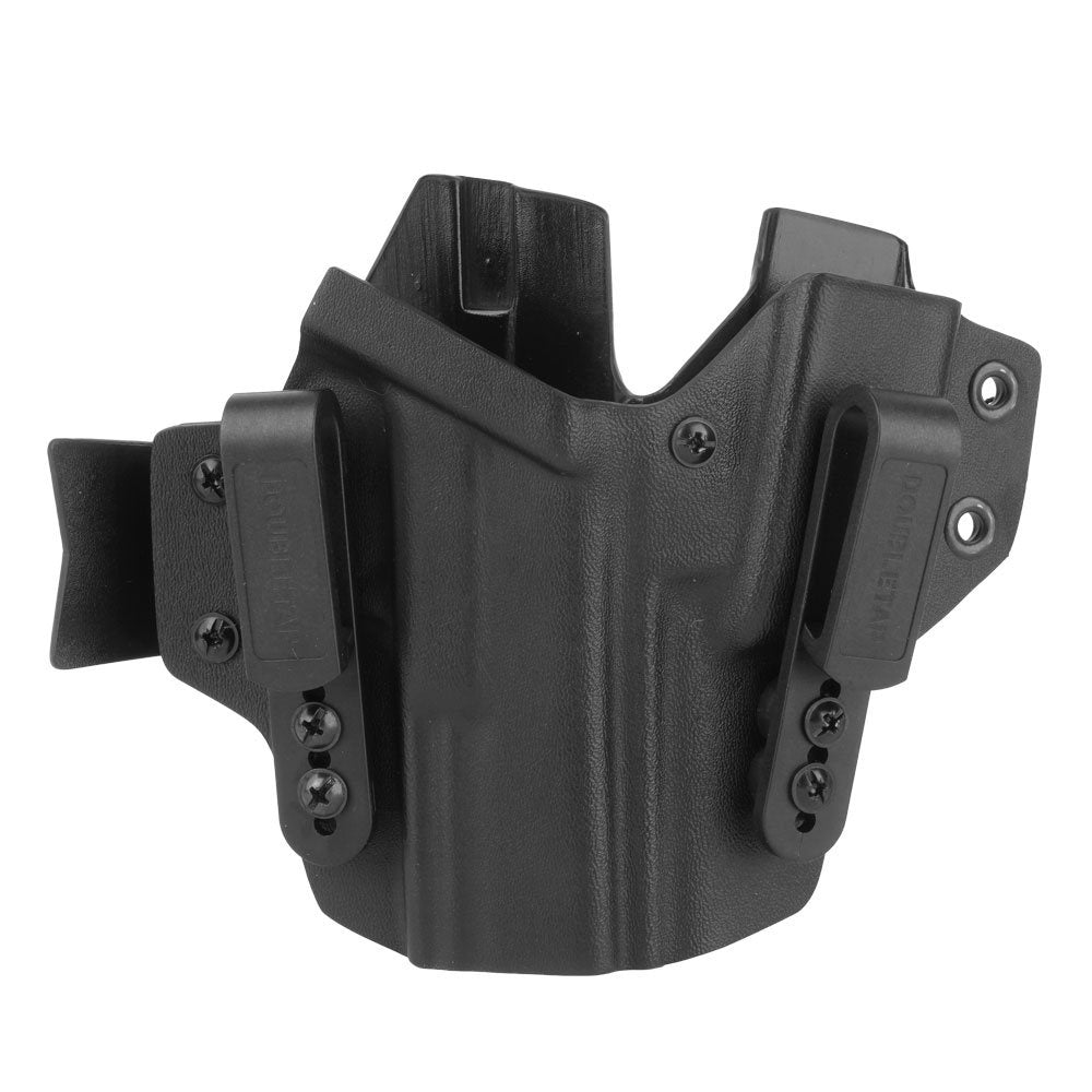 DOUBLETAP GEAR - Appendix IWB Kydex Holster for Glock 17 and Magazine - Black