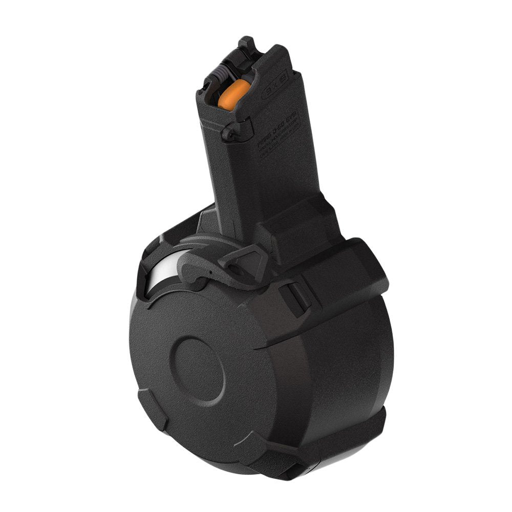 Magpul - PMAG D-50 EV9 Drum Magazine for CZ Scorpion EVO 3 - Black - MAG1035-BLK