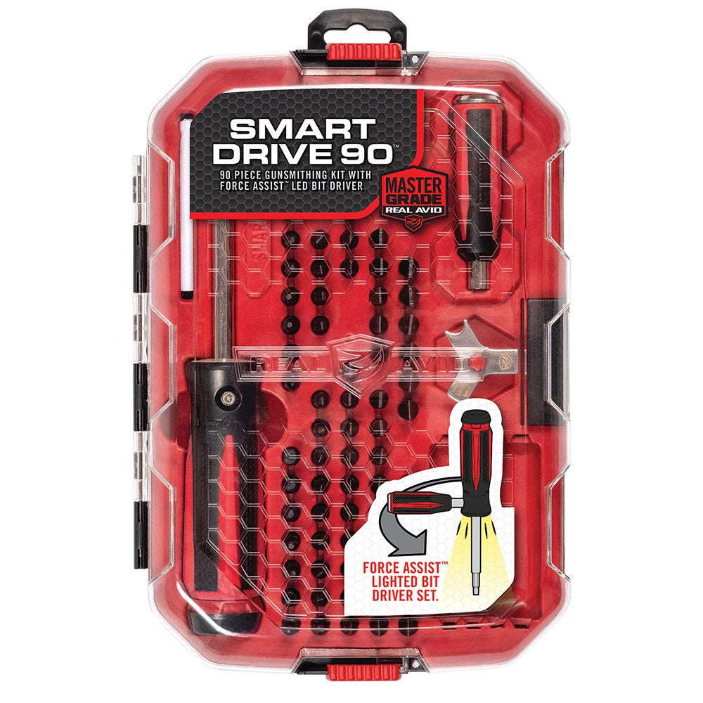 Real Avid - Smart Drive 90 Gunsmith Bit Driver Set - AVSD90