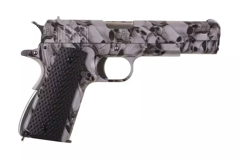 AW-NE2101 Pistol Replica - Skull Water-Transfer