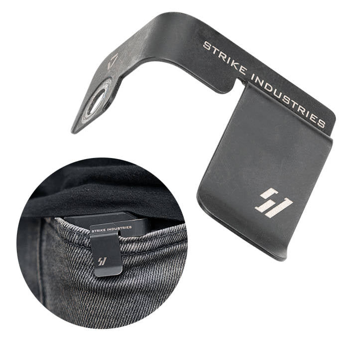 Strike Industries - EMP Pocket Clip - Left - SI-EMP-CLIP-L