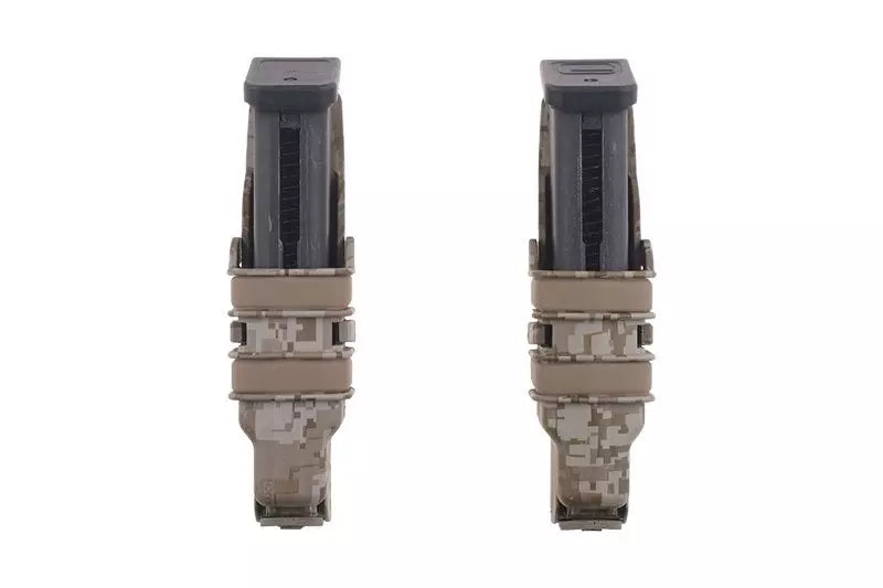A Set of 2 FAST Pistol Magazine Pouches - Digital Desert