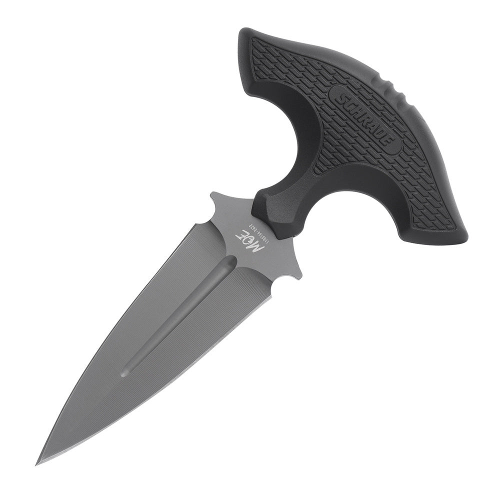 Schrade -  Push-Dagger MOE Fixed Blade Knife - Black - 1182518