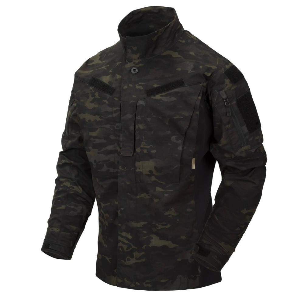 Helikon - Sweatshirt MBDU Modern Battle Dress Uniform - NyCo Ripstop - MultiCam Black - BL-MBD-NR-0C