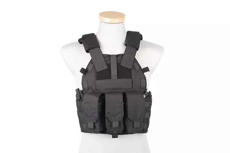 94K Plate Carrier M4 Tactical Vest - Black