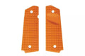 Polymer grip panels for Colt 1911 - orange