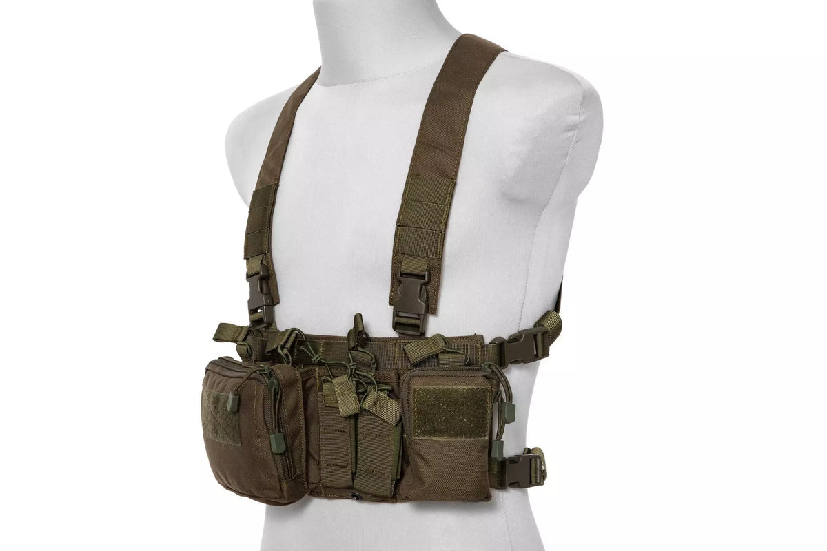 Light Fast Chest Rig Vest – Olive Drab