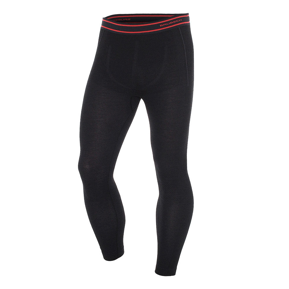 Brubeck - Active Wool Merino Thermoactive Pants - Black - LE1171M
