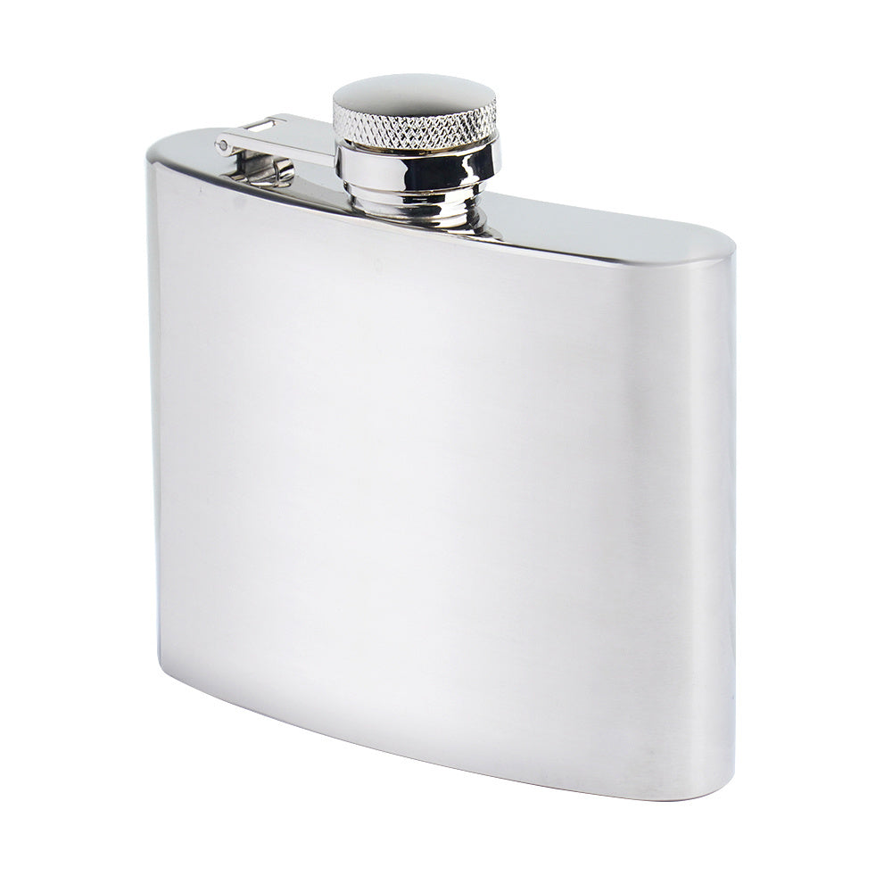Mil-Tec - Hip Flask - Stainless Steel - 140 ml - Silver - 14520018-005