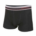 Brubeck - Active Wool Merino Boxer Shorts - Black - BX1087M