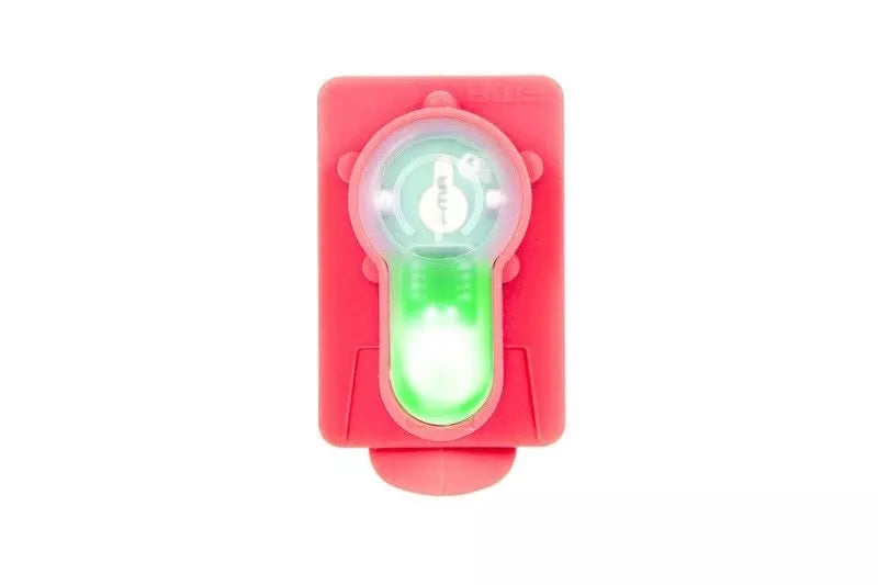 Lightbuck Card Button electronic marker - pink (green light)