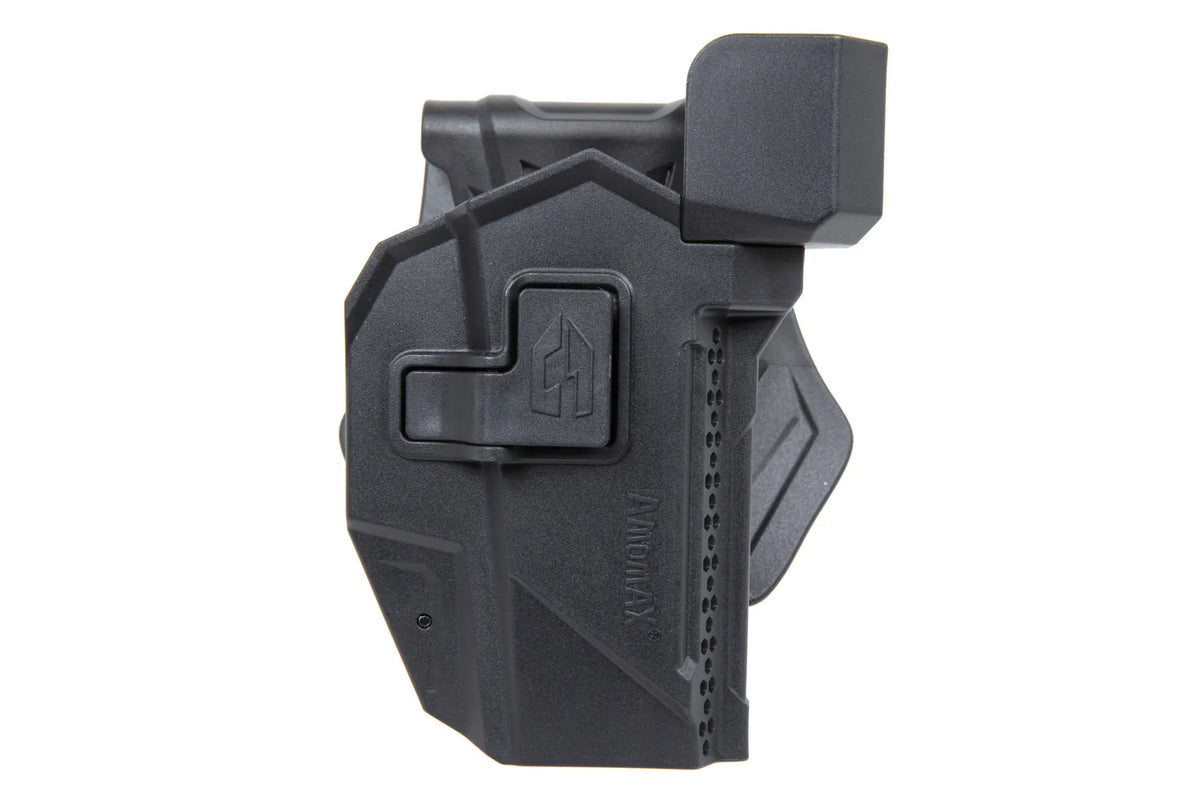 Amomax holster for Glock 19/23/32 type replicas with optics (right-handed) Black