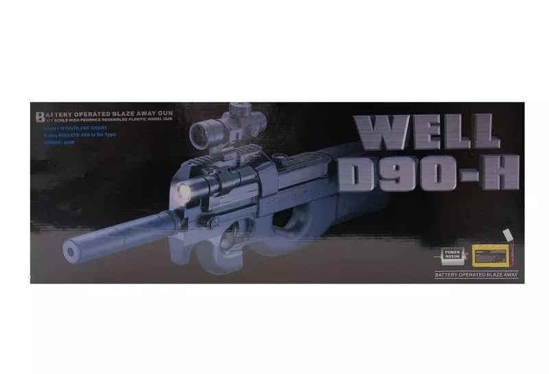 Replika pistoletu maszynowego D90H