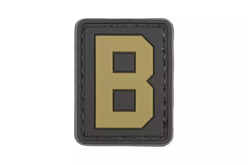 Letter B - 3D Badge