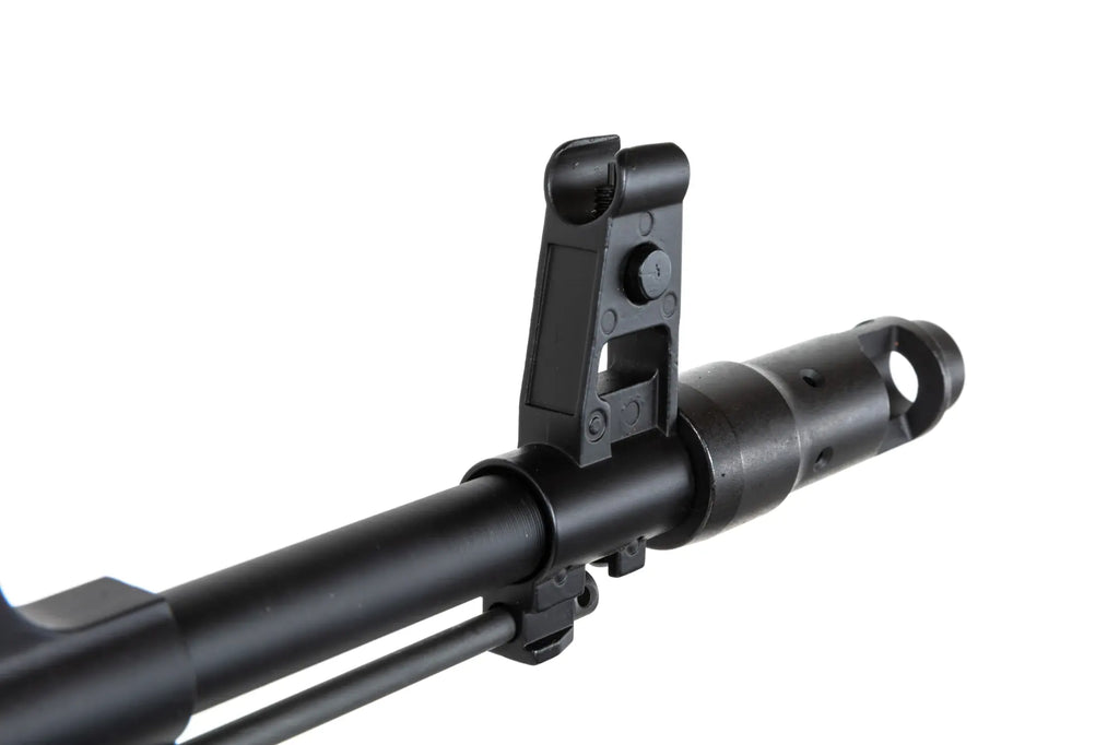 ICS Airsoft MAR M airsoft carbine with folding stock Black