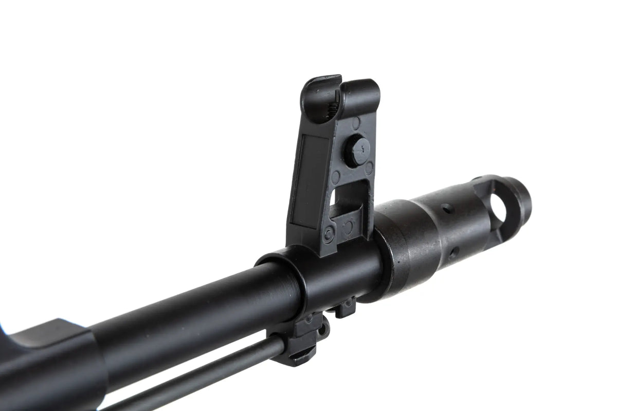 ICS Airsoft MAR M airsoft carbine with folding stock Black