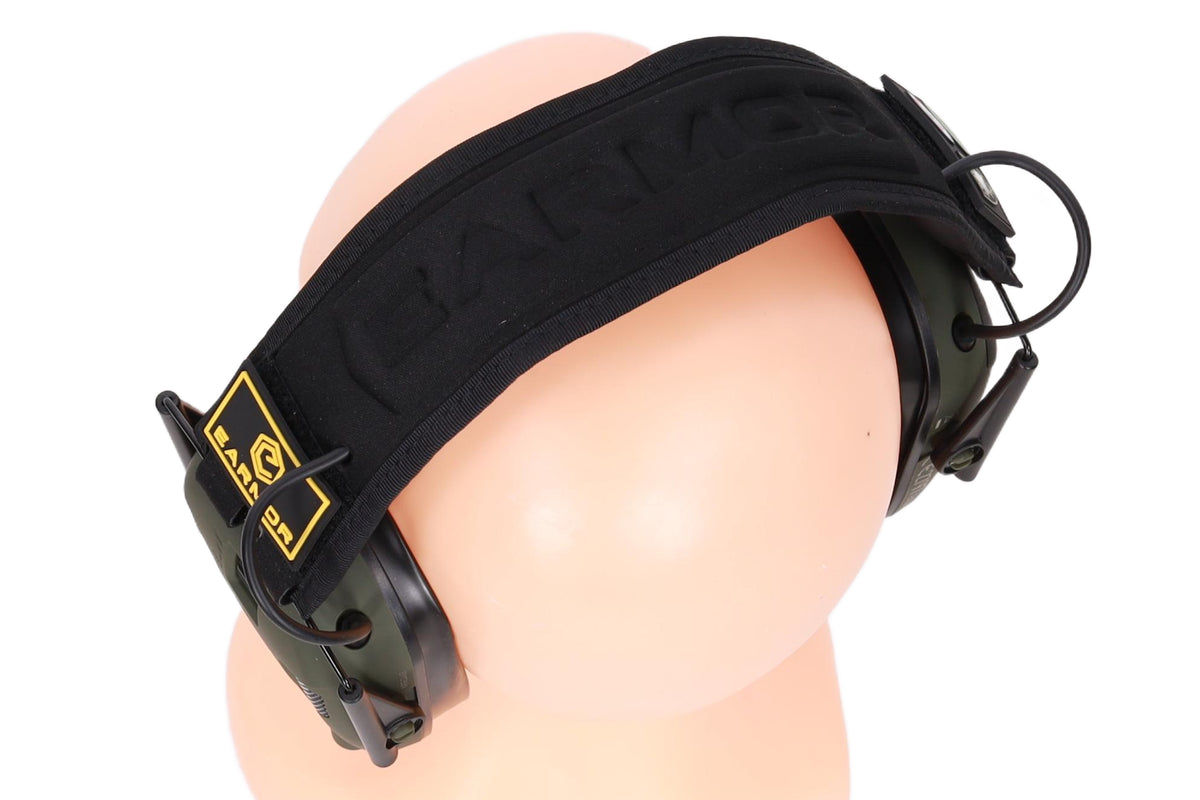 Earmor M300X active ear protectors - Foliage Green