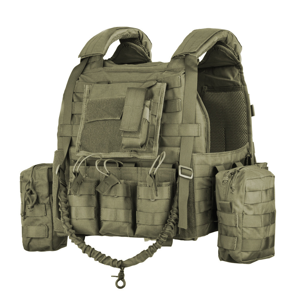 101 Inc. - Plate Carrier Ranger Tactical Vest - Green - LQ14122
