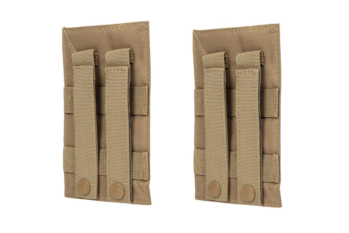 Hook and Loop MOLLE panels set - Coyote