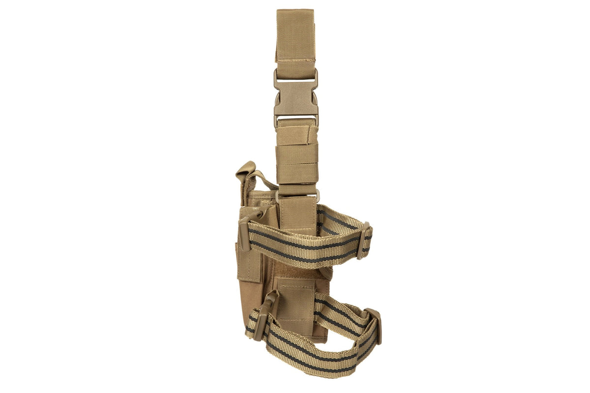 Adjustable universal leg holster - Coyote