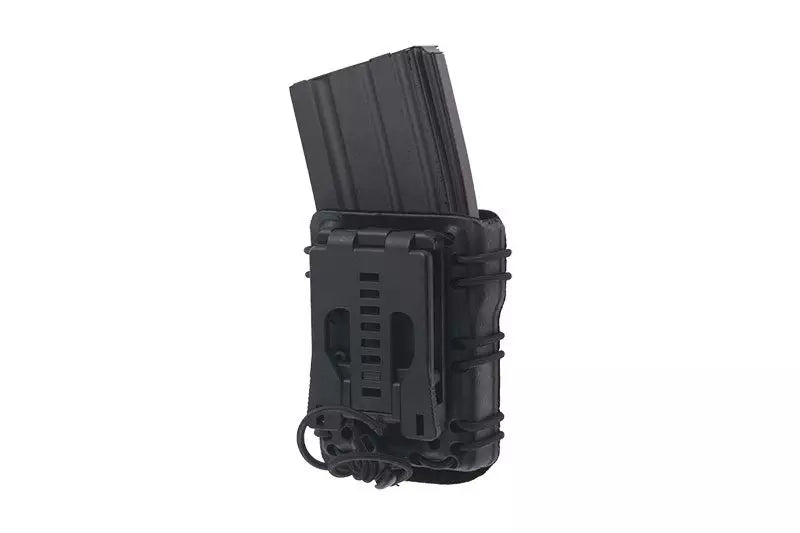 SMC 5.56 Magazine Pouch with flocking (QD Belt) - black