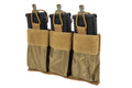 Triple tactical insert for 7.62 mm magazines Wosport Coyote Brown