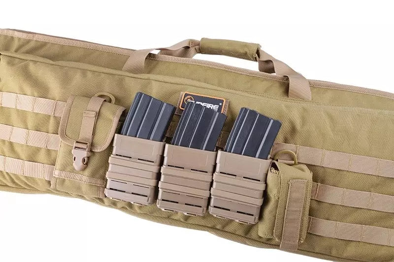 Double Open III (M) 5.56 Magazine Pouch - Black