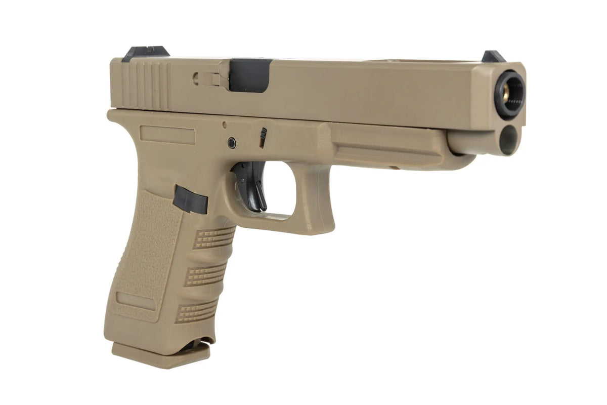E&amp;C EC-1201 Tan airsoft pistol
