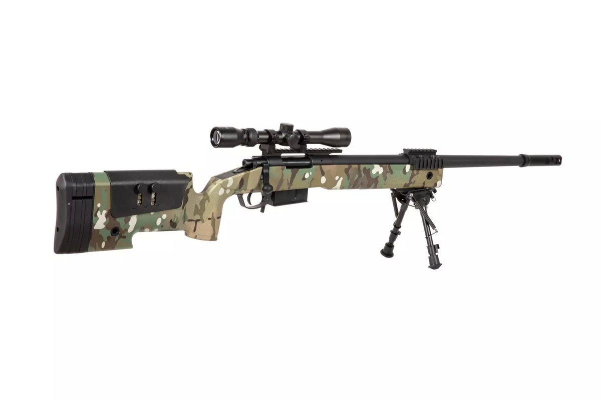 SA-S03 CORE™ High Velocity Sniper Rifle Replica with Scope and Bipod - MC