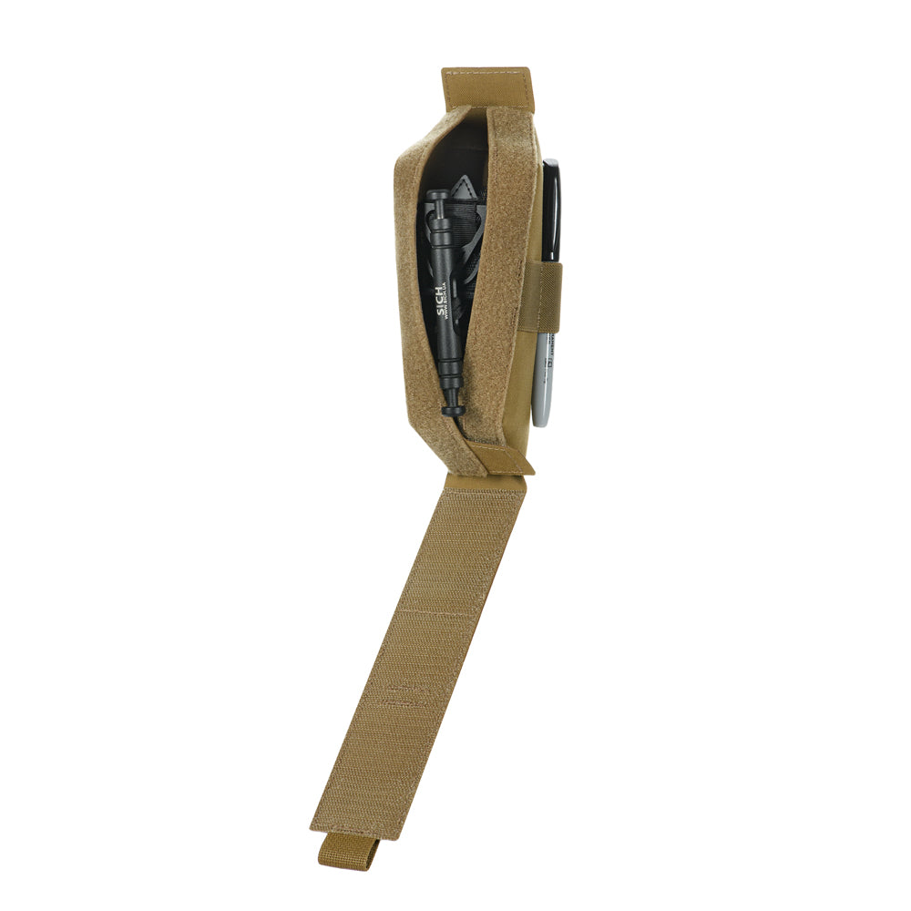 M-Tac tourniquet pouch closed Coyote