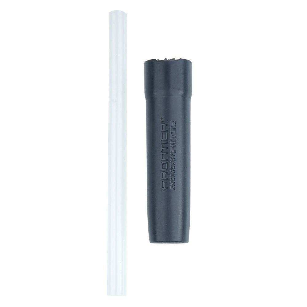 Aquamira - Frontier Tactical Straw BLU Line Filter - Gray - 67109