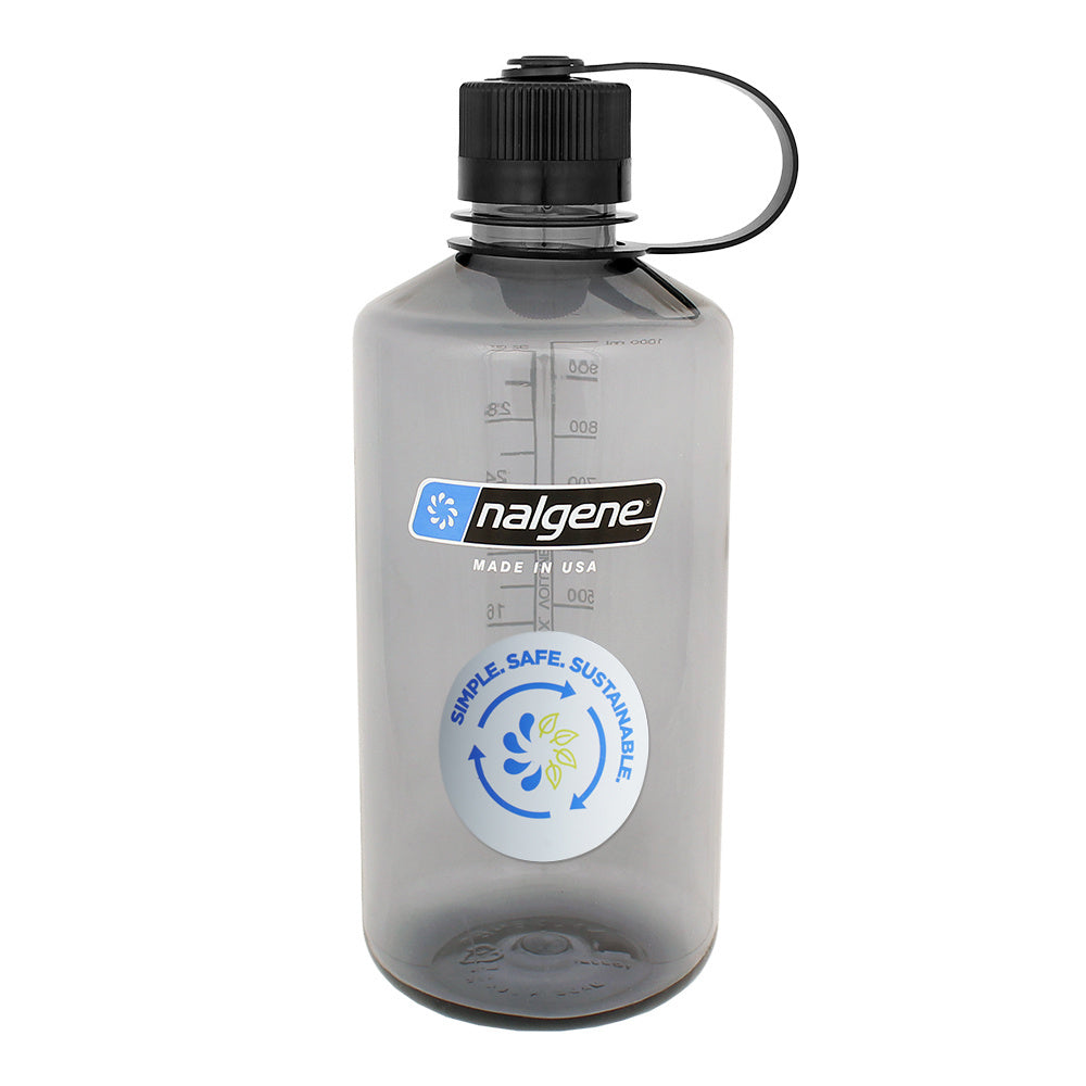 Nalgene - Narrow Mouth Sustain Bottle - 1 L - Gray - 2021-0432