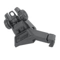 IMI Defense - Polymer Rear Flip Up Sight Offset - Black - IMI-Z7245-BLK