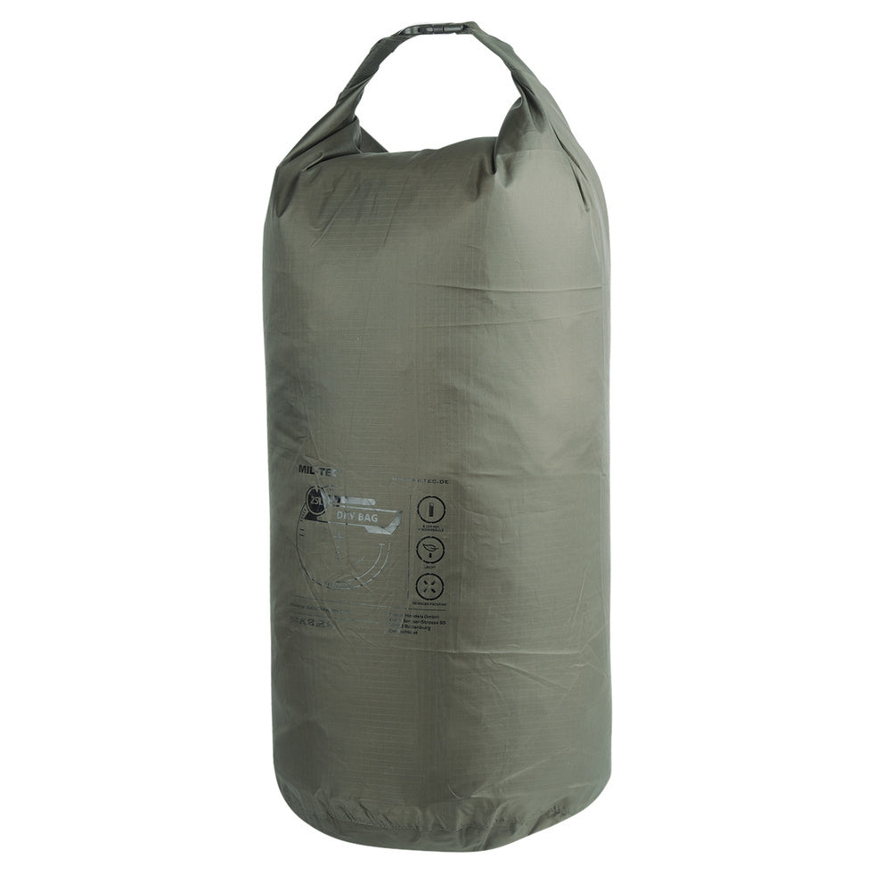 Mil-Tec - Waterproof Dry Bag 25 L - Polyester 210T - Olive Drab - 13878201