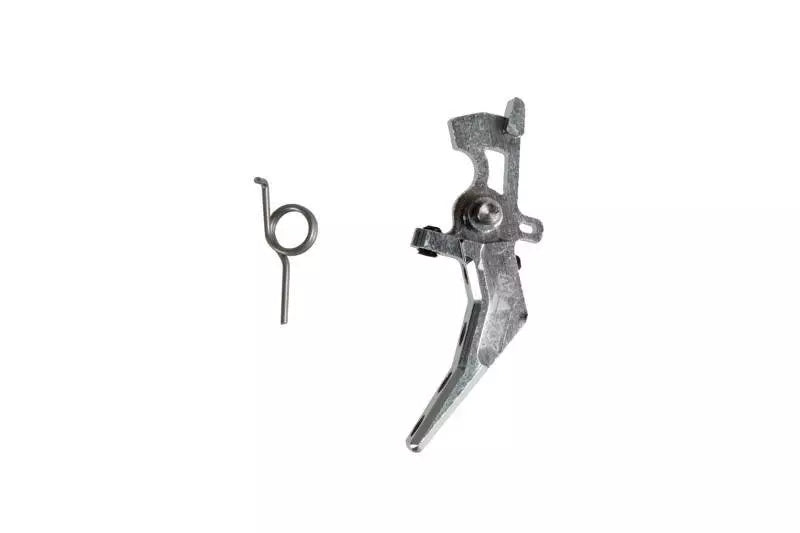CNC Aluminum Advanced Speed Trigger Tongue (Style B) - Silver