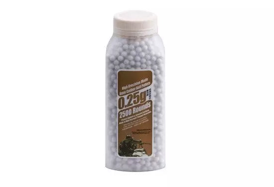 BBs  0.25g Guarder 2500 pcs